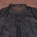 Strukturierte Seide Short Sleeve Herren Polo