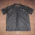 Strukturierte Seide Short Sleeve Herren Polo